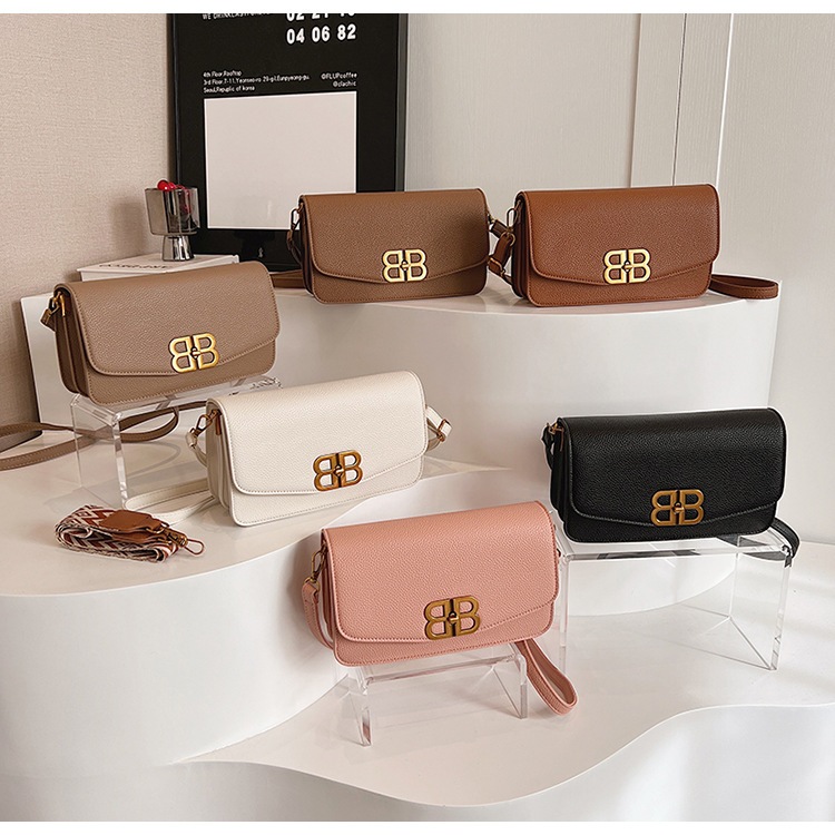 TAS SELEMPANG SLINGBAG WANITA CEWEK CANTIK FASHION IMPORT BB PESTA MEWAH ELEGAN KONDANGAN STRAP TEBA