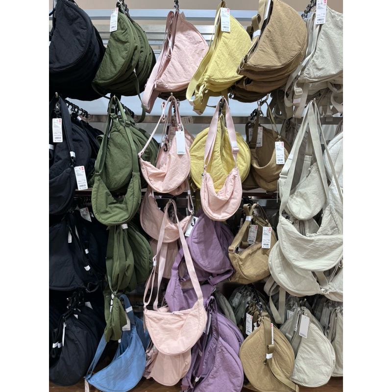 Jastip Uniqlo Tas Bahu Mini Bulat (Water Repellent)