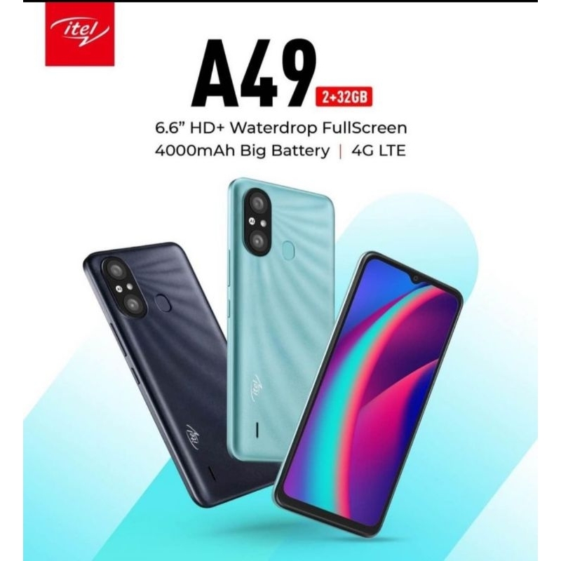 INFINIX ITEL A49 GARANSI RESMI RAM 2/32 HANDPHONE HP SECOND BEKAS TERMURAH TERLARIS