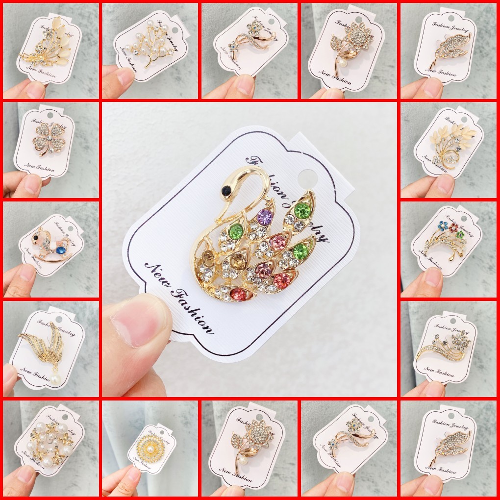 ✨Bros/bros hijab/peniti hijab/bros baru yang indah/bros jilbab mewah premium import/bros hijab premi