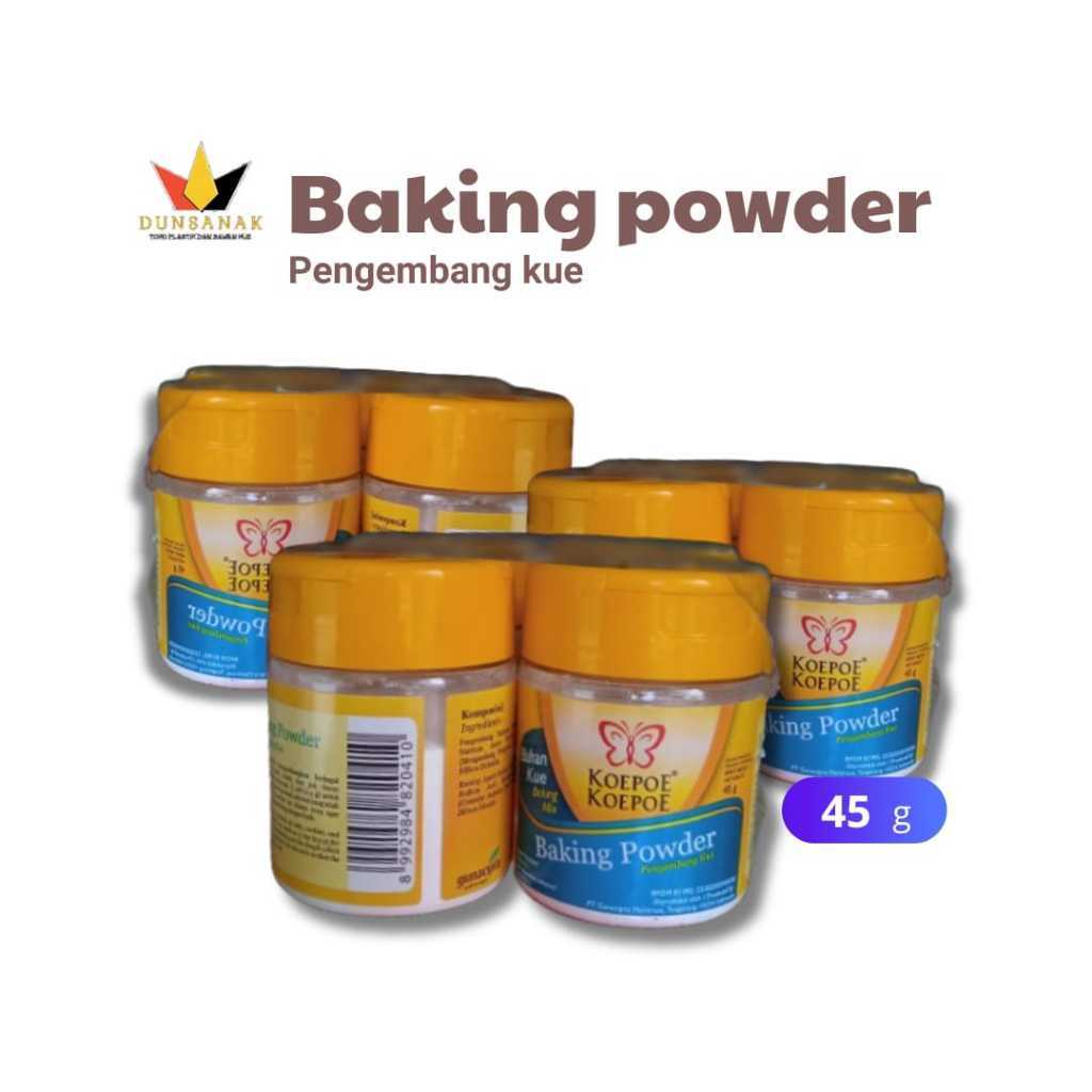 

Koepoe Koepoe Baking Powder 45 gram