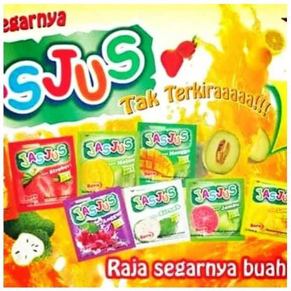 

JAS JUS Minuman instan Serbuk Aneka Rasa | All Variant 1 Renteng isi 10 pcs