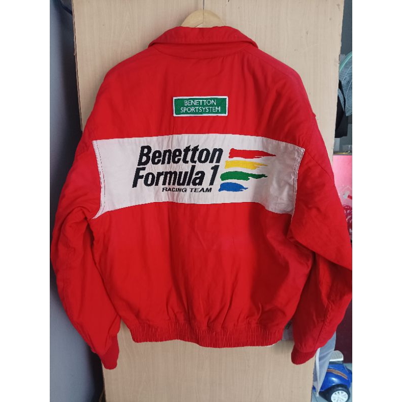 Jaket Racing Team vtg Benetton F1 second original