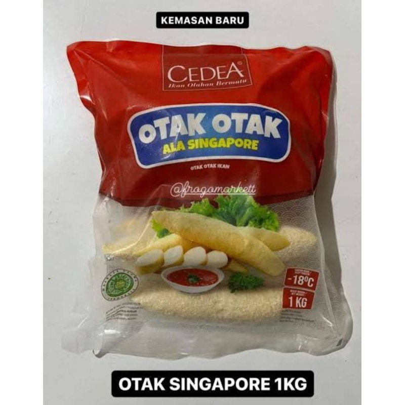 

Cedea otak otak Singapore 1kg