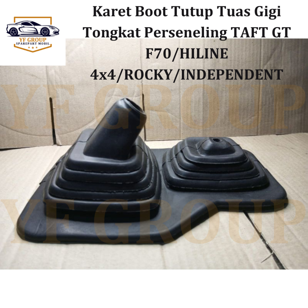 SPAREPART MOBIL Karet Boot Tutup Tuas Gigi Tongkat Perseneling TAFT GT F70/HILINE 4x4/ROCKY/INDEPEND