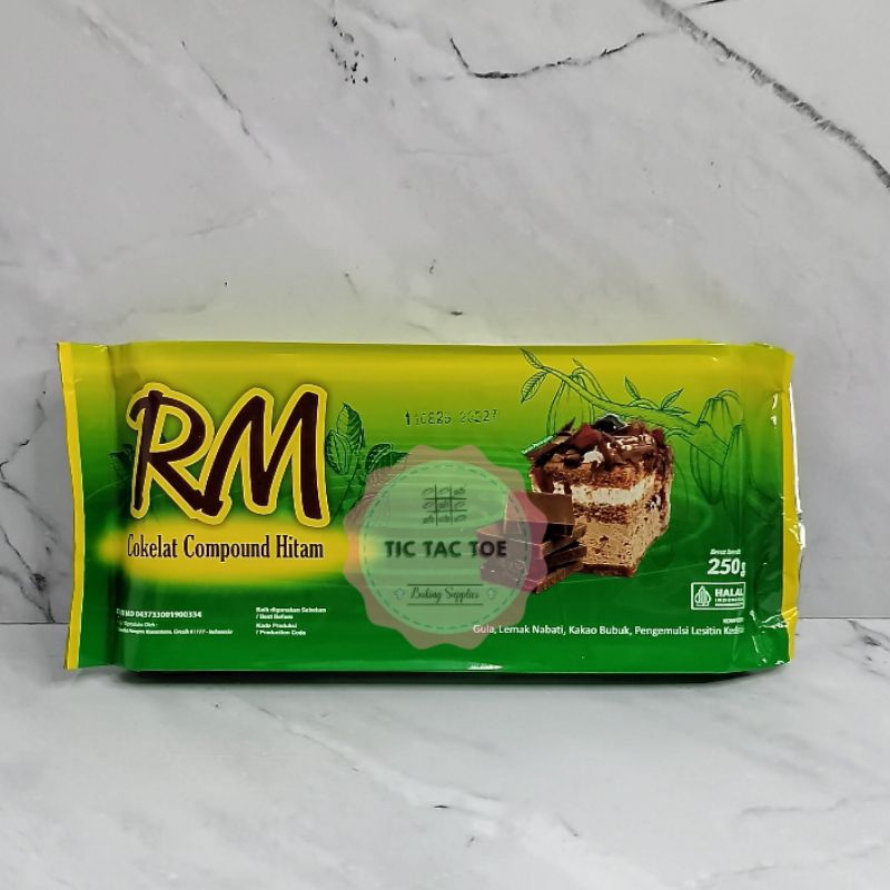 

Coklat RM Dark Compound 250gram