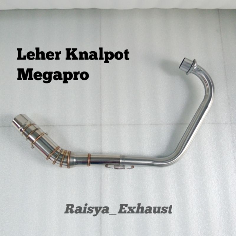Leheran Knalpot Megapro inlet 50mm Megapro Primus Megapro Mono Megapro Meotech