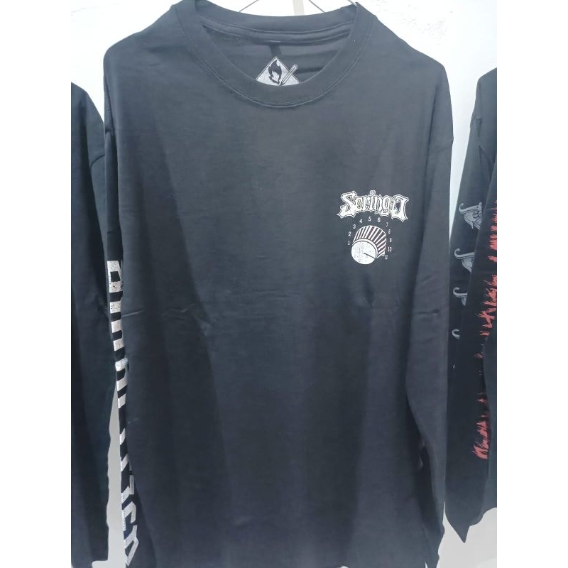 T-shirt seringai long Sleeve