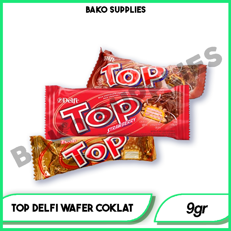 

TOP DELFI WAFER COKLAT ECERAN @9GRAM | TOP STRAWBERRY | CHOCOLATE | TRIPLE CHOCO