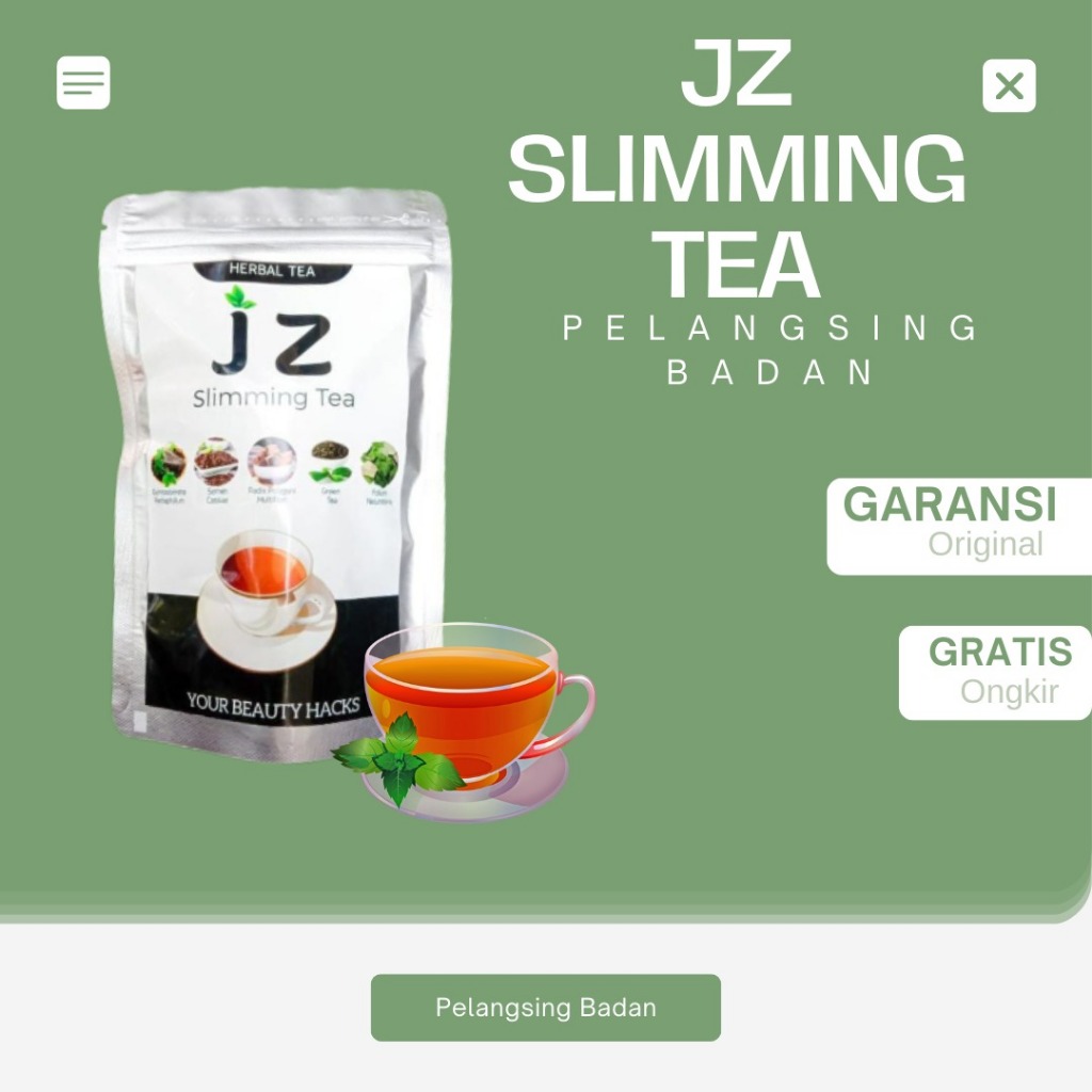 

Teh herbal pelangsing badan