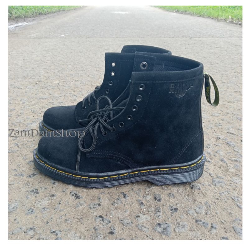 sepatu boots Suede sepatu style boots sepatu safety Suede terbaru