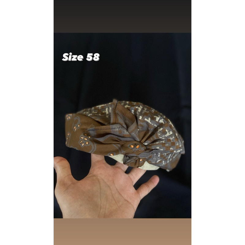 Udeng Jadi Batik Semi Tulis Premium