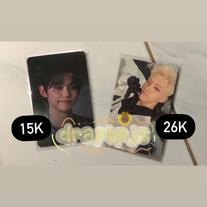 [cek deskripsi] WTS Photocard Yeonjun Dicon & Hoshi Sector17 WV Vers.