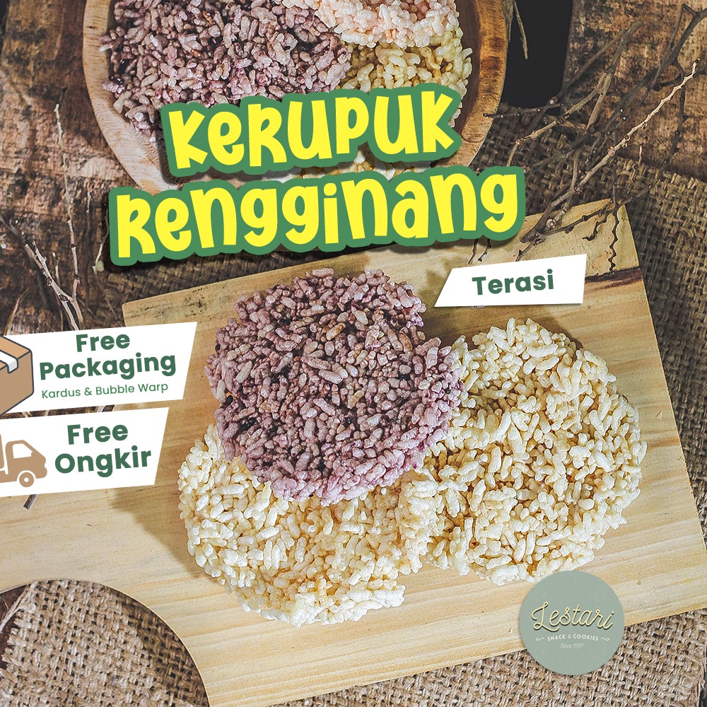 

RENGGINANG TERASI 200gr / KERUPUK RENGGINANG TERASI MATANG