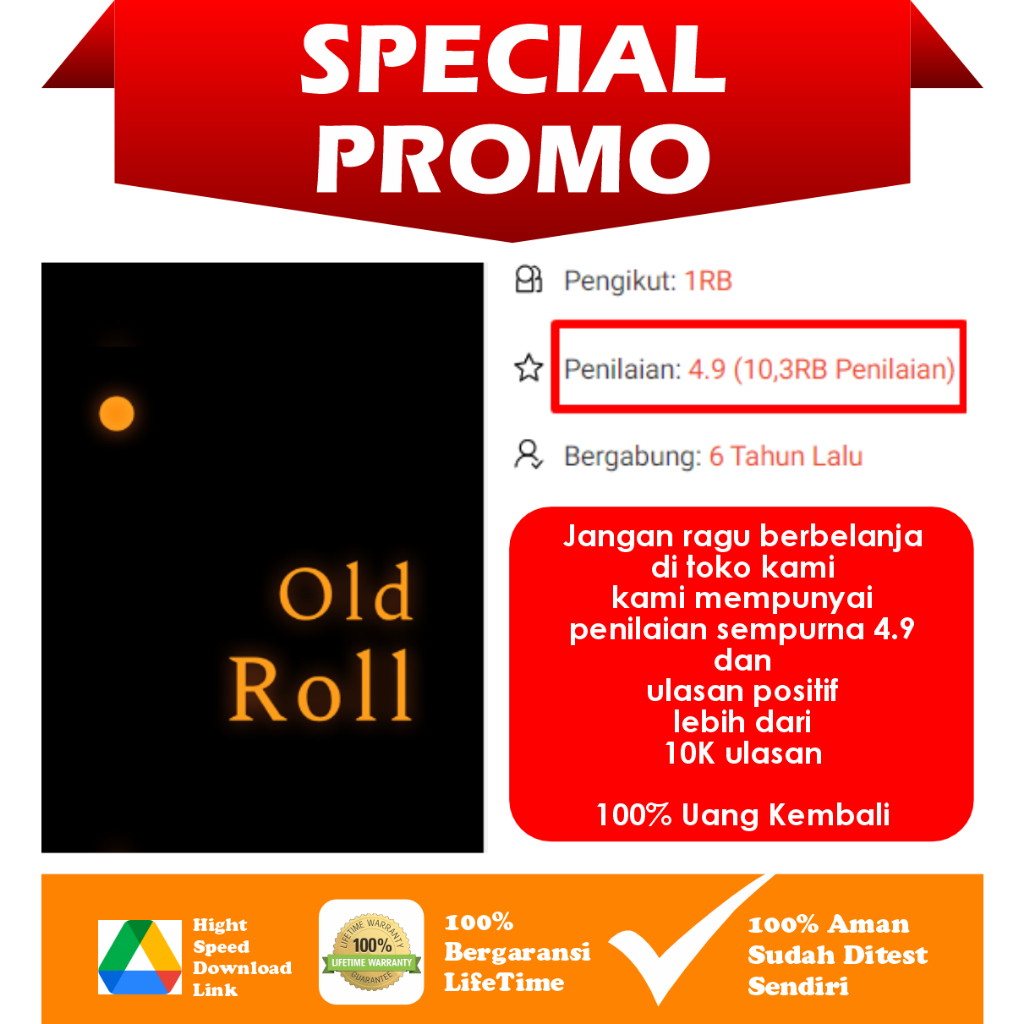 [PROMO BELI 1 GRATIS 1] OldRoll Mod APK 4.9.1 Premium No Trial Full Version Lifetime Bergaransi