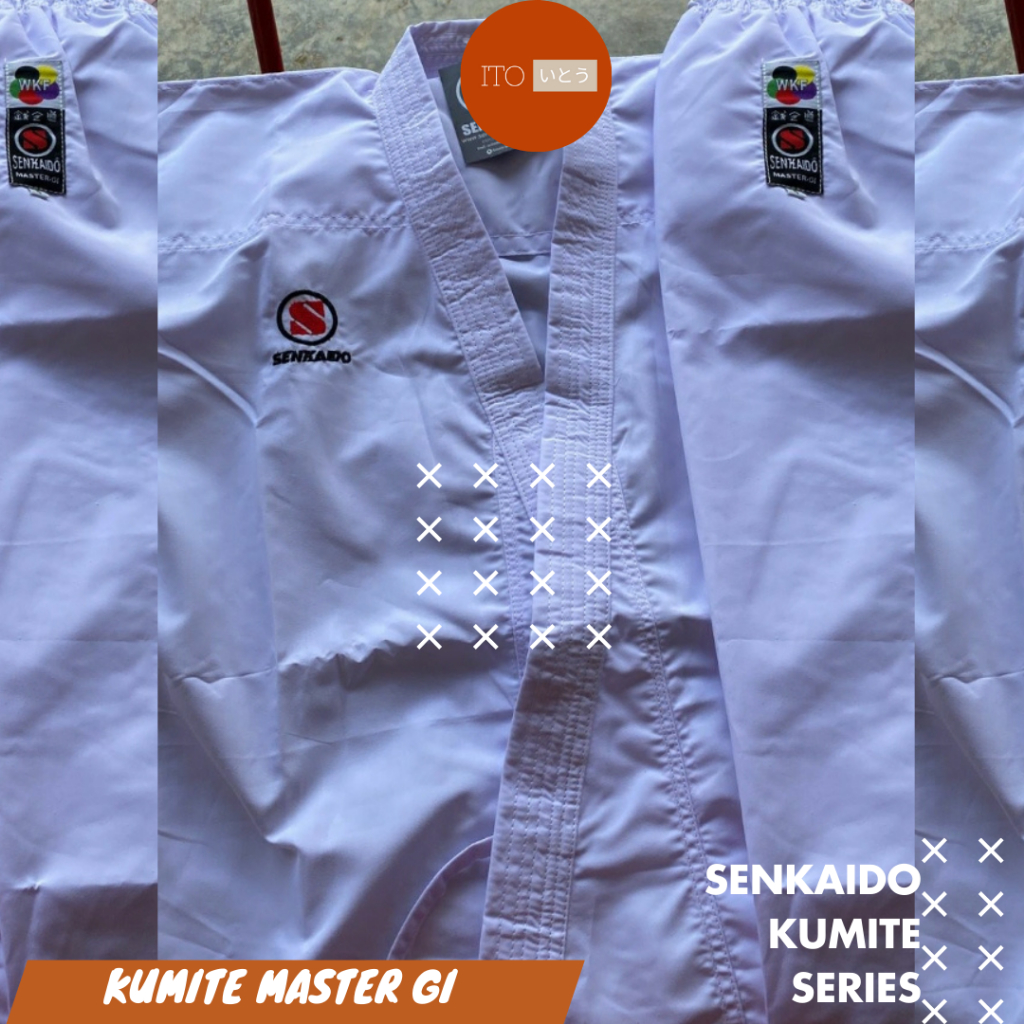 Karate- Gi (Baju Karate) Kumite Master-gi Senkaido | Termurah