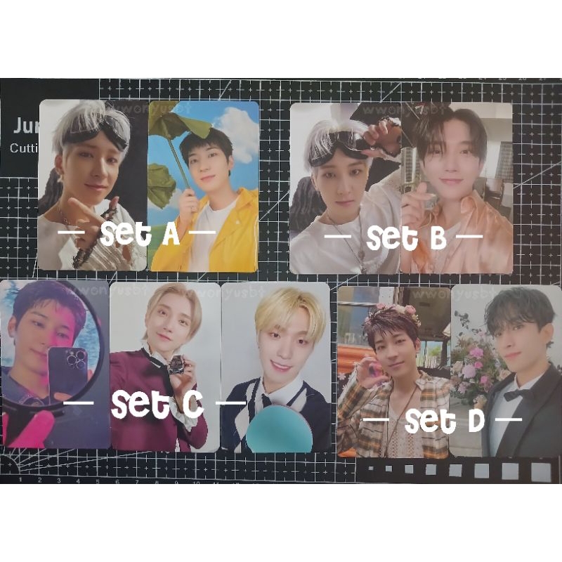 pc photocard seventeen wonwoo fts pioneer heaven joshua dk dino