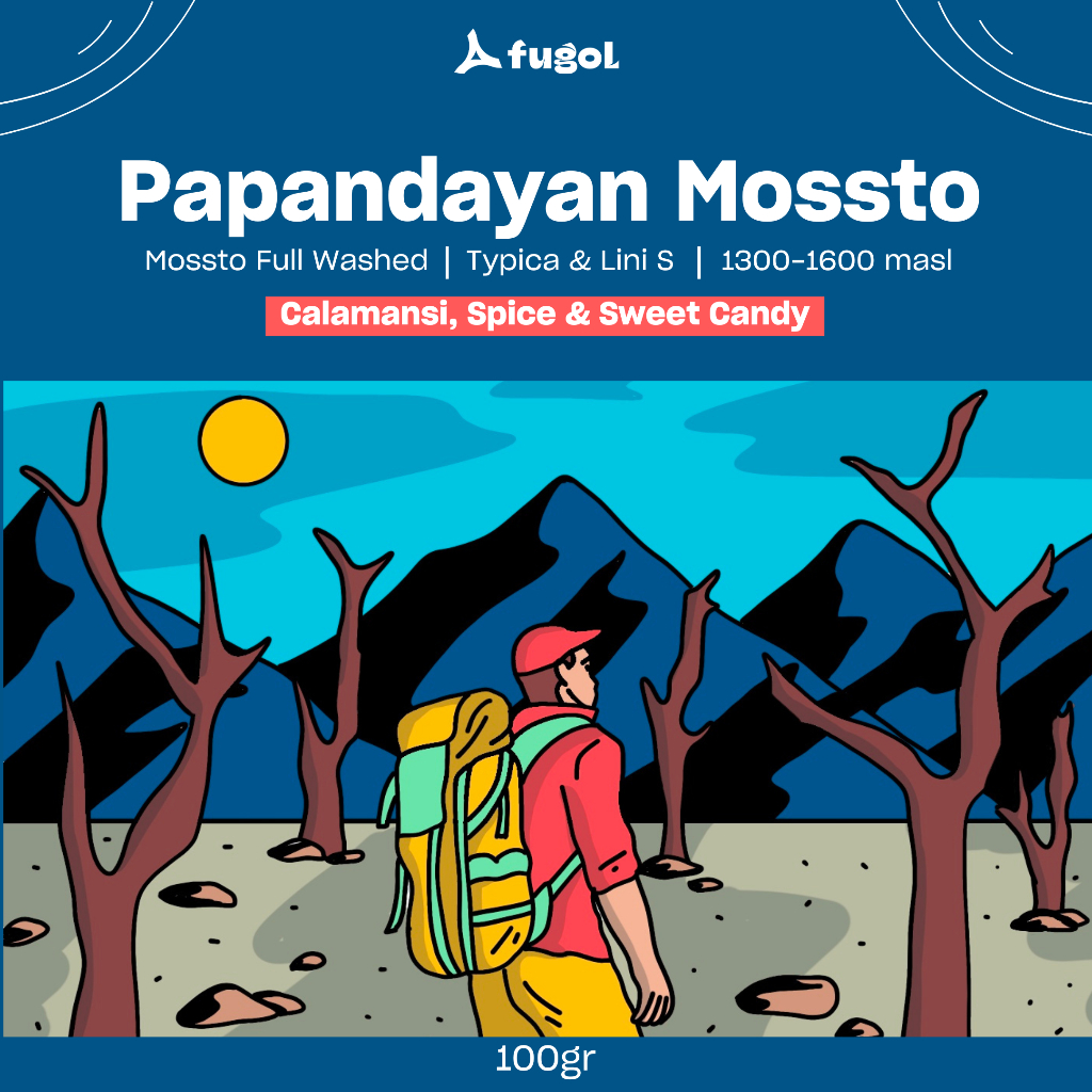 

Kopi Arabika Papandayan Mossto 100gr Single Origin Specialty Coffee