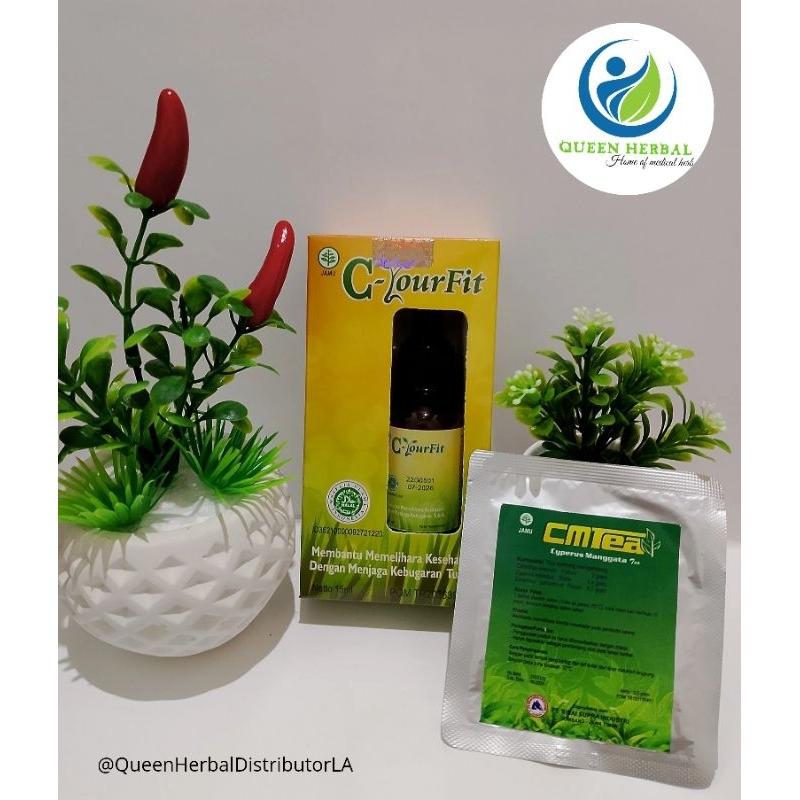 C YOURFIT C-YOURFIT JAMU TETES HERBAL 15 ML 100% ORIGINAL MENJAGA STAMINA DAN DAYA TAHAN TUBUH
