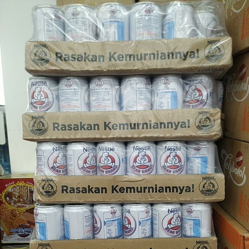 

susu steril bear brand 189 ML