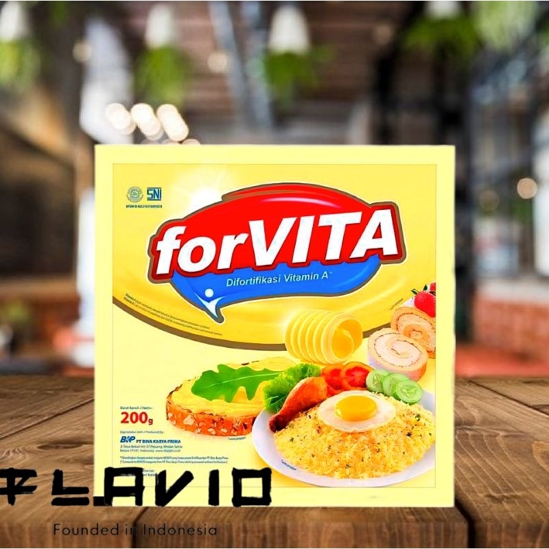 

Mentega Forvita Margarine Forvita 200gr Original