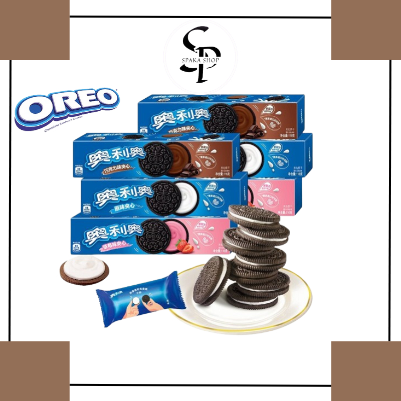 

OREO Biscuit Limited China Edition Snack Impor Cemilan Instant Biskuit Wafer Oreo Impor