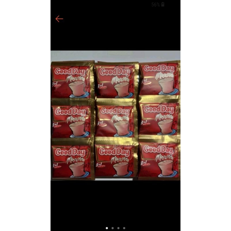 

good day mocacino sachet 20gram renceng isi 10 pcs