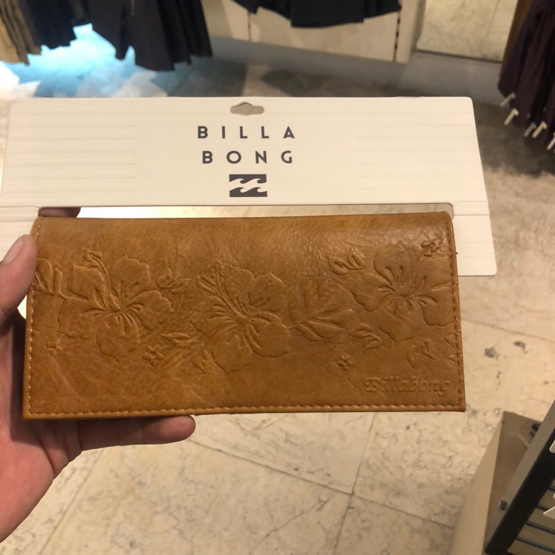 dompet wanita billabong original beach wallet tan
