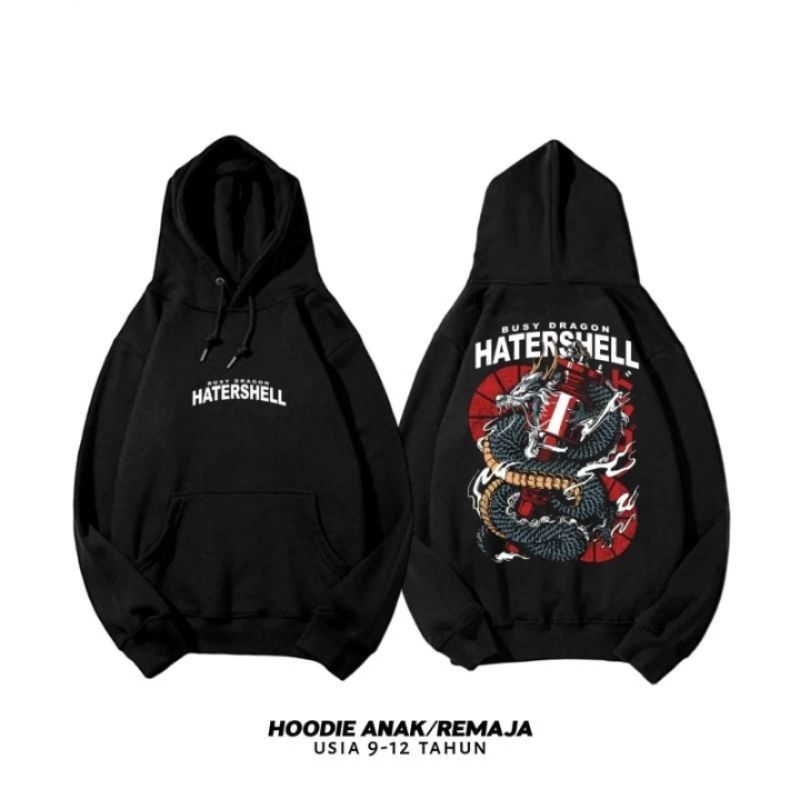 Hoodie anak 9-12 tahun sweater fashion anak dragonbusy stm terlaris