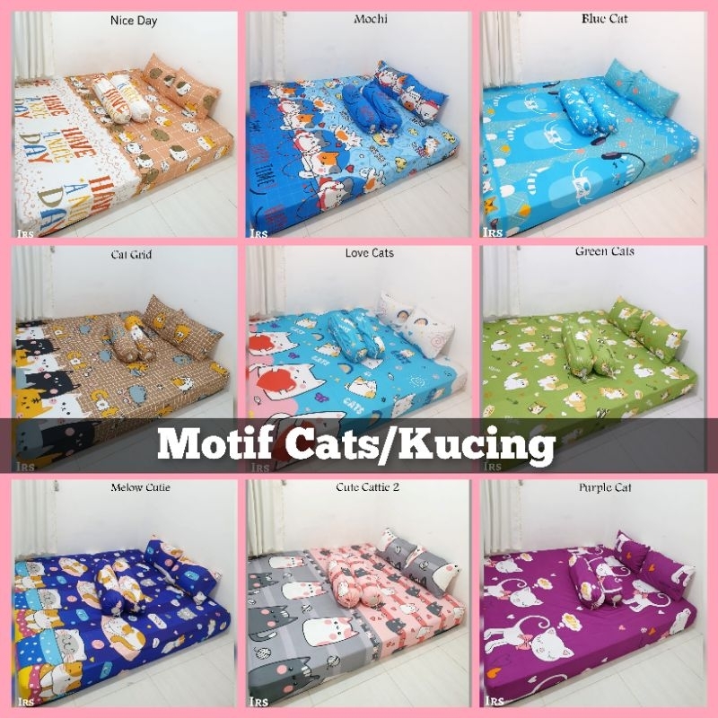 Sprei Homemade Motif Cat / Kucing / Meow