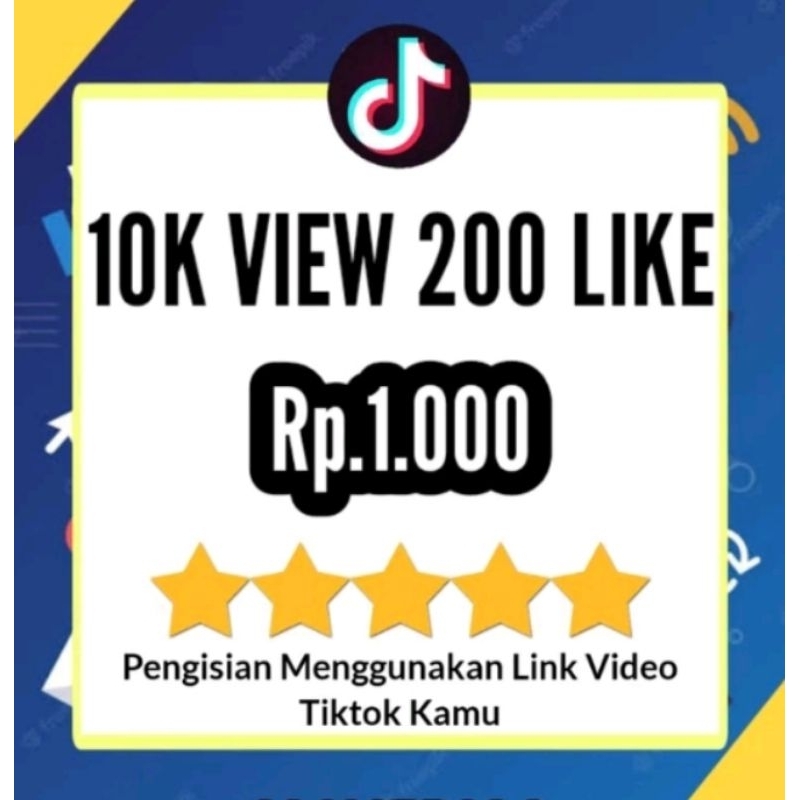 View Tiktok dan Like