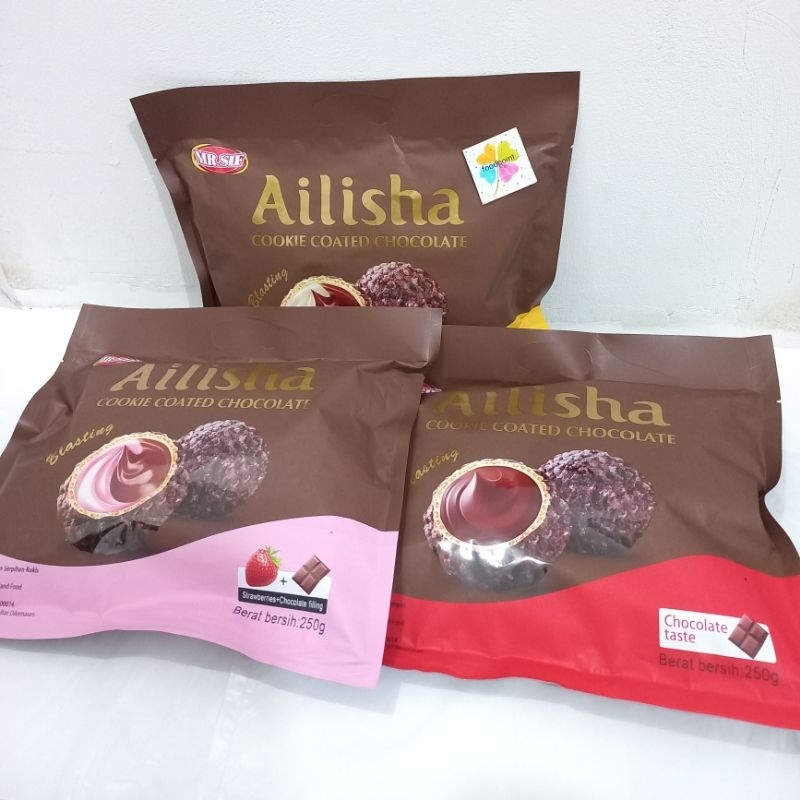 

Cookies Ailisha Coated Chocolate 200gr