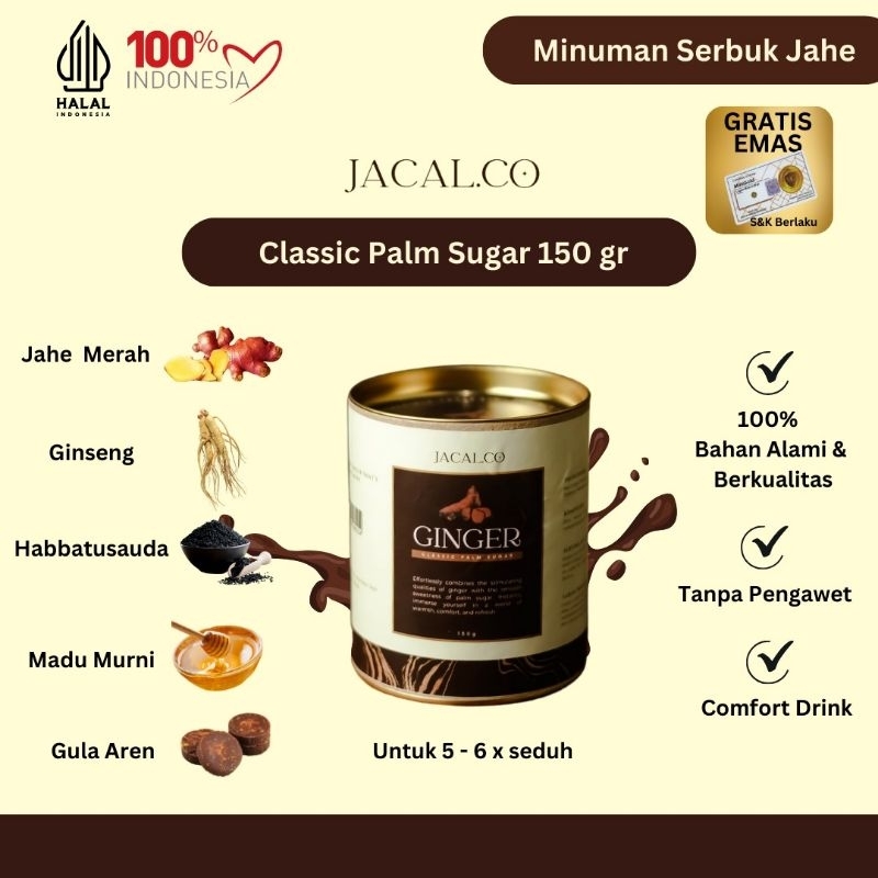 

MINUMAN SERBUK JAHE GULA AREN