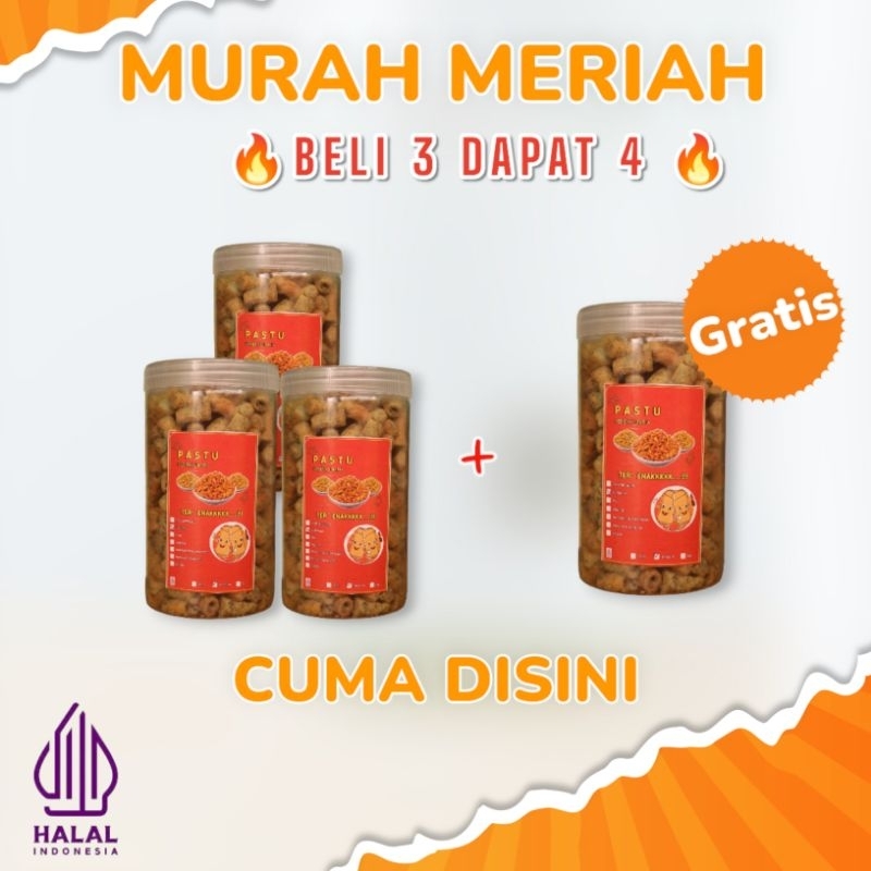 

Beli 3 gratis 1 cemilan keripik kulpi