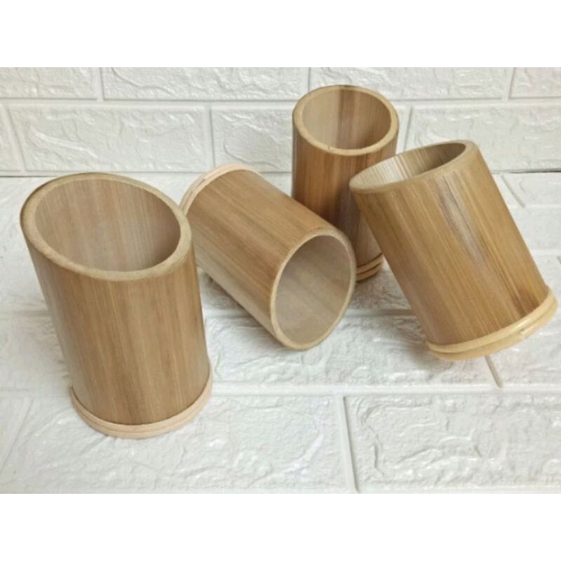 

TEMPAT PENSIL/PULPEN BAMBU NATURAL TYPE AB. 8