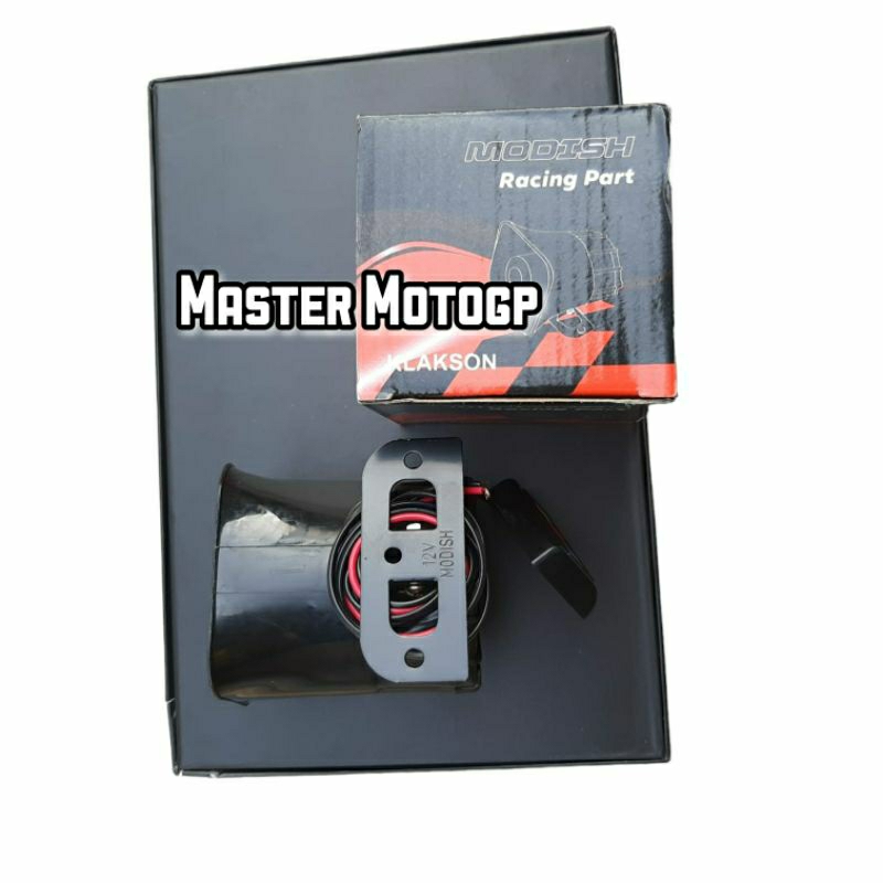 klakson toa kotak Modish sirine 3 suara 3 tombol Klakson Toa sirine motor mobil 3 watt DC 12 volt kl