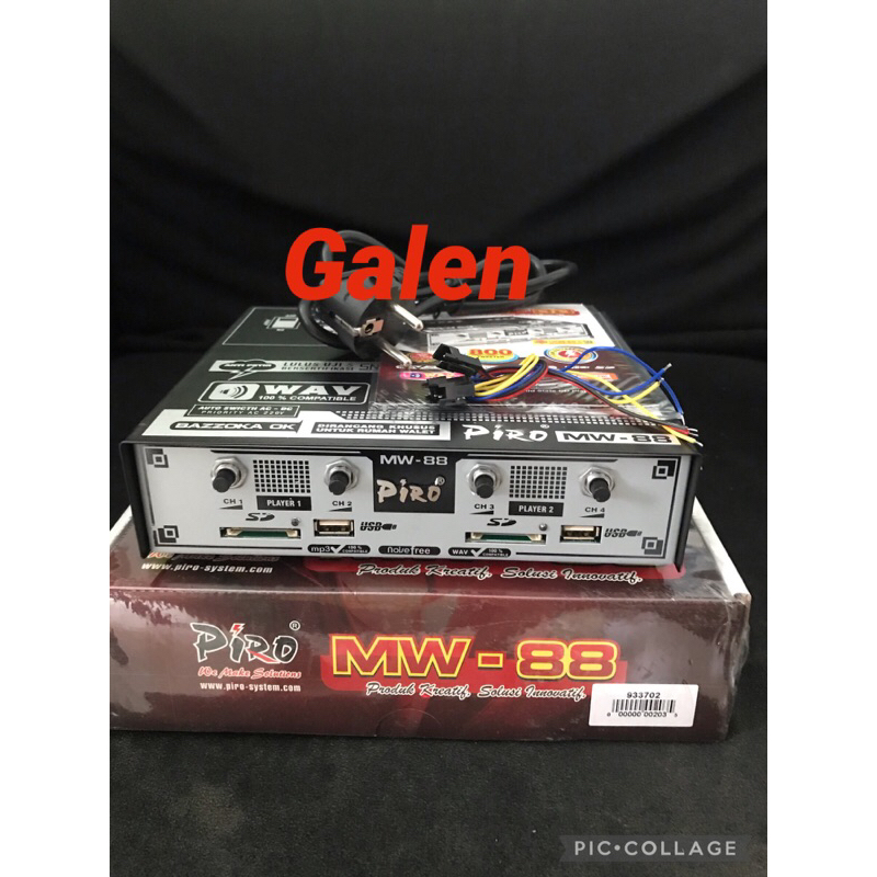 Ampli Walet MW 88 Anti Petir Amplifier Walet Piro MW 88 MW88