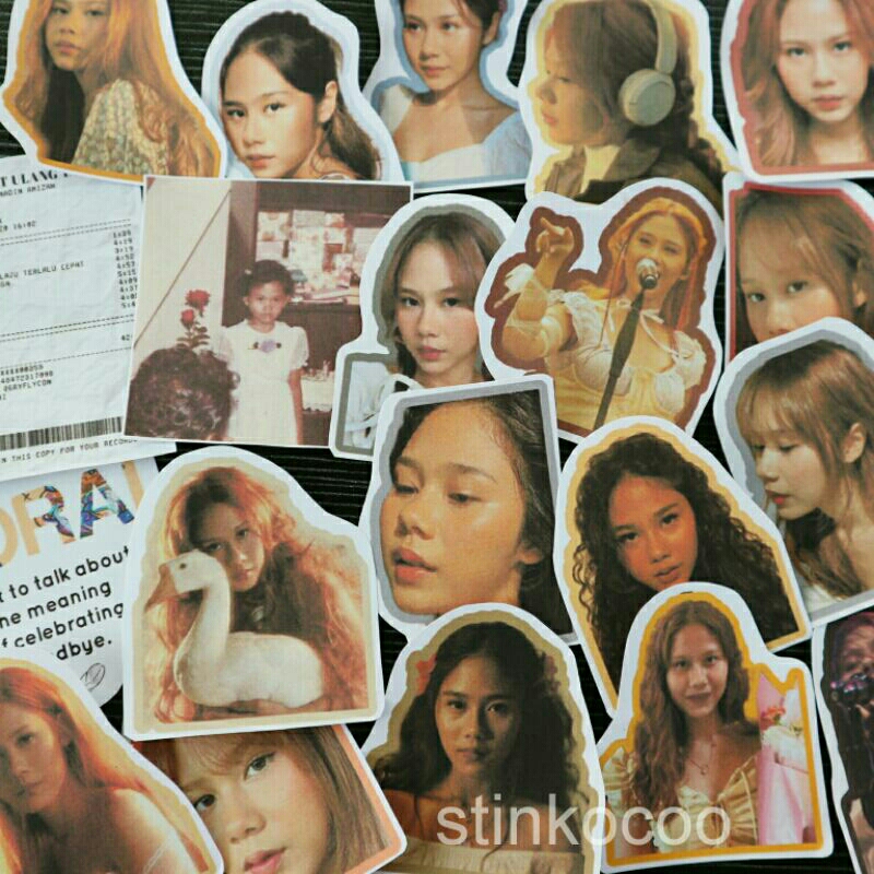 

[20PCS] STICKER NADIN AMIZAH ISI 20 STICKER