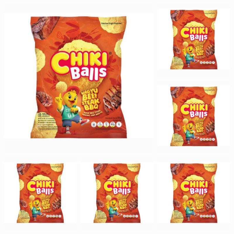 

Chiki Balls Wagyu Beef Steak BBQ / Snack Bola Rasa BBQ Steak Daging Sapi Wagyu 55 Gr