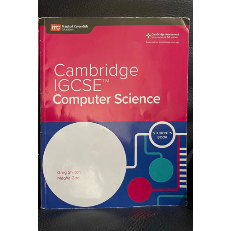 Cambridge IGCSE Computer Science Student's Book