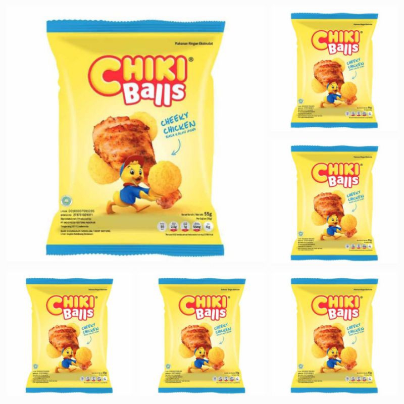 

Chiki Balls Cheeky Chicken / Snack Bola Rasa Kaldu Ayam 55 Gr