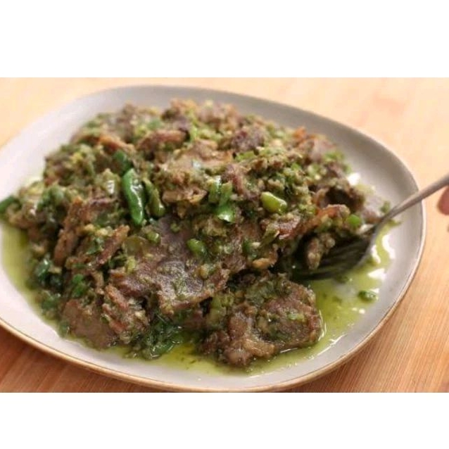 

daging sapi cabai hijau khas padang homemade halal frozen food siap saji catering