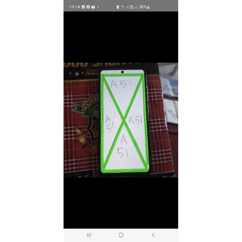 Lcd samsung A51 ori copotan