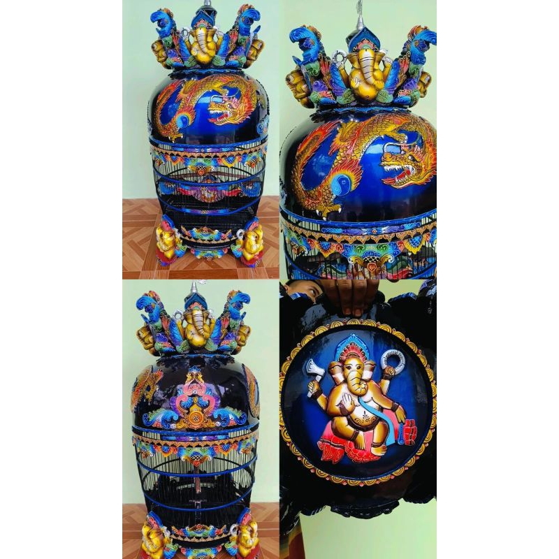 SANGKAR PERKUTUT LOMBA GHANESA