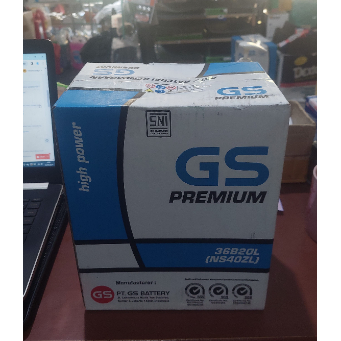 Aki Mobil NS40ZL GS Premium 36B20L (35Ah)