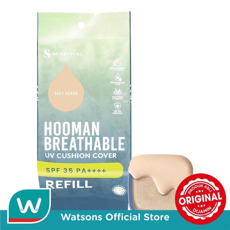 Somethinc (Refill) Hooman Breathable UV Cushion Cover SPF35 Pa++++ - N01 Nina