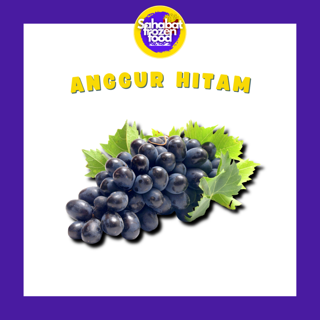 

Anggur Hitam / Buah Anggur Hitam Segar