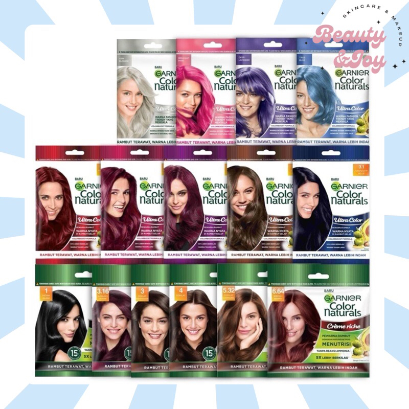 Garnier color hair