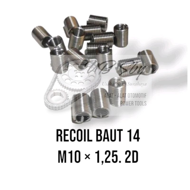 Recoil Baut 14 M10 × 1,25 2D