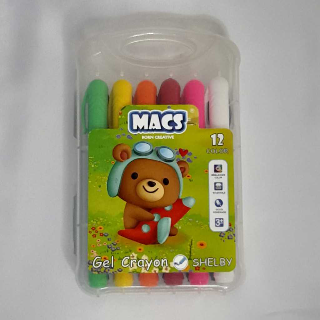 

GEL CRAYON MACS 12 WARNA